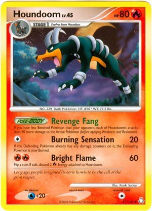 Pokemon Legends Awakened Uncommon Card - Houndoom 57/146