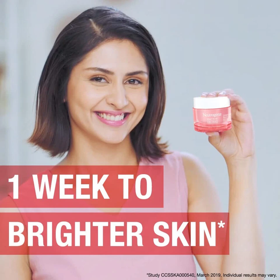 Neutro-gena Bright Boost Gel Crema, 1 semana para aclarar la piel, 15g Foto 3 de 4