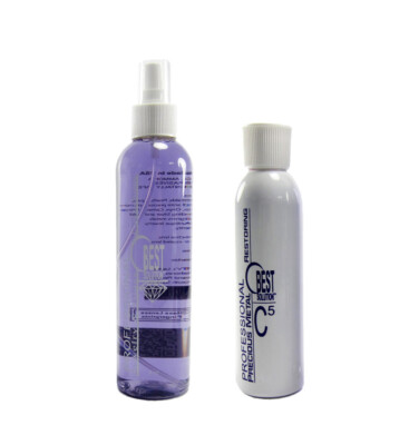 BEST SOLUTION Jewelry Cleaner 8oz Spray Bottle w/ C5 Metal Polish 8oz FREE GIFT