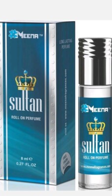 Meena SULTAN Roll On Perfume (6 ML) Long Lasting Fragrances Attar