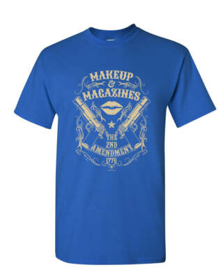 Make Up & Magazines The 2nd Amendment 1776 T-Shirt Gun Rights Mens Tee Shirt