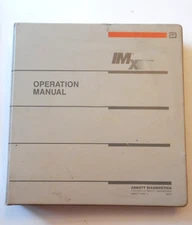 1994 Abbott Diagnostics IMx Immunoassay Analyzer Operation Manual