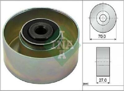 Original INA idler/guide pulley V-ribbed belt 532 0214 10 for Citroën