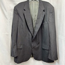 Stafford Gray Classic Sport Coat with Notched Lapels