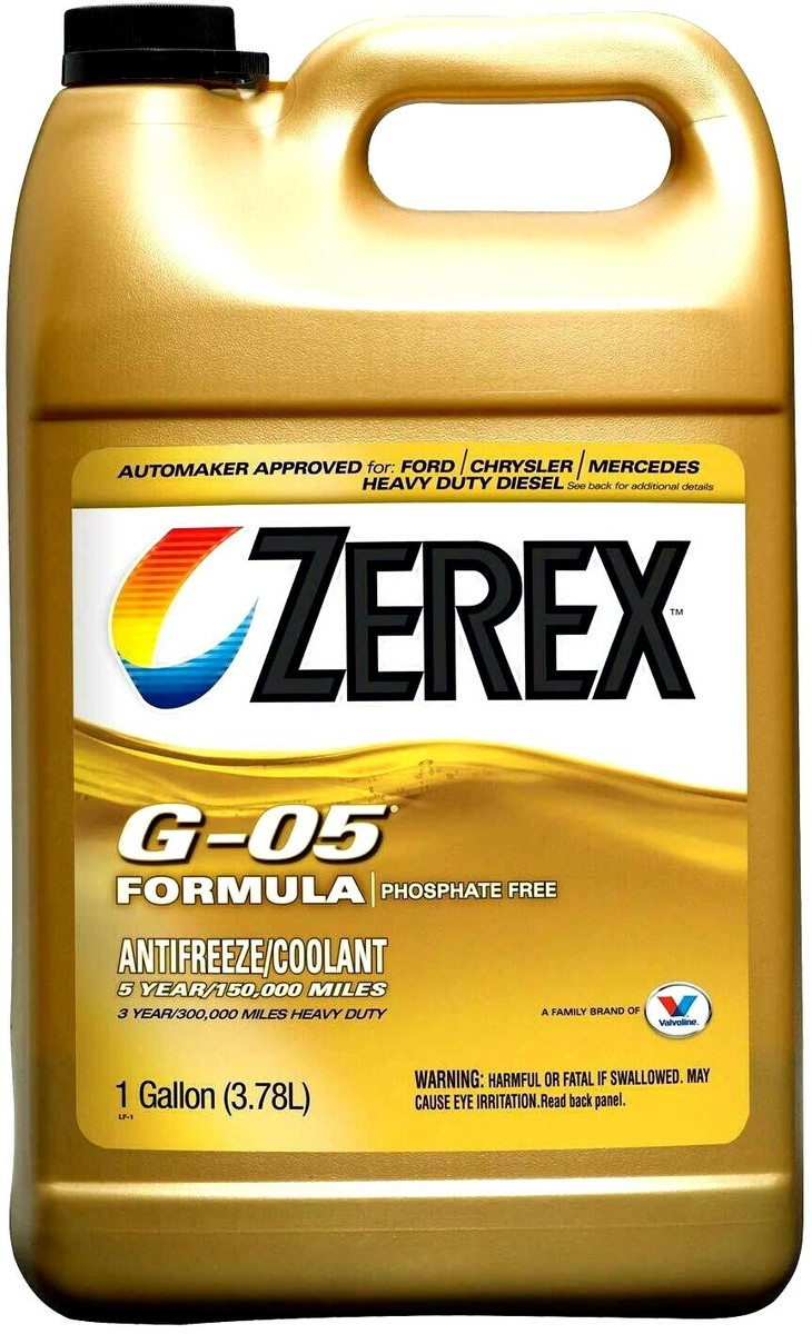 New Zerex G-05 Coolant (Yellow), ZXG051 for sale online | eBay