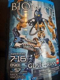 Bionicle: Glatorian Tarix (8981) Factory Sealed NIB