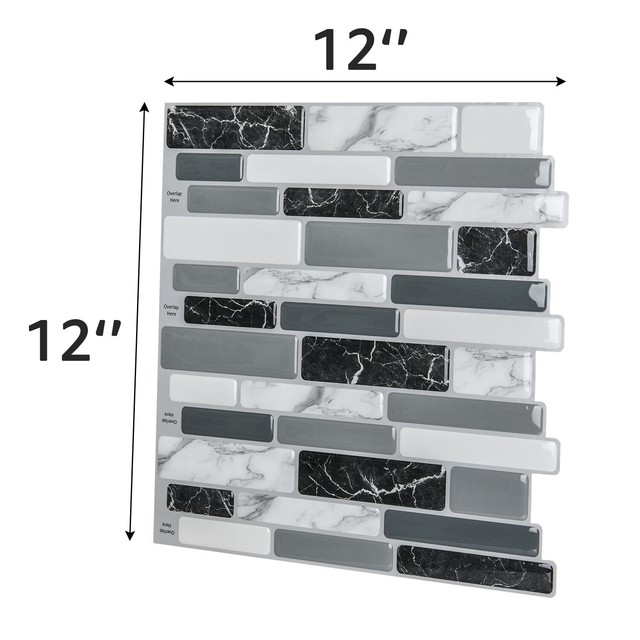 art3d peel and stick backsplash marble