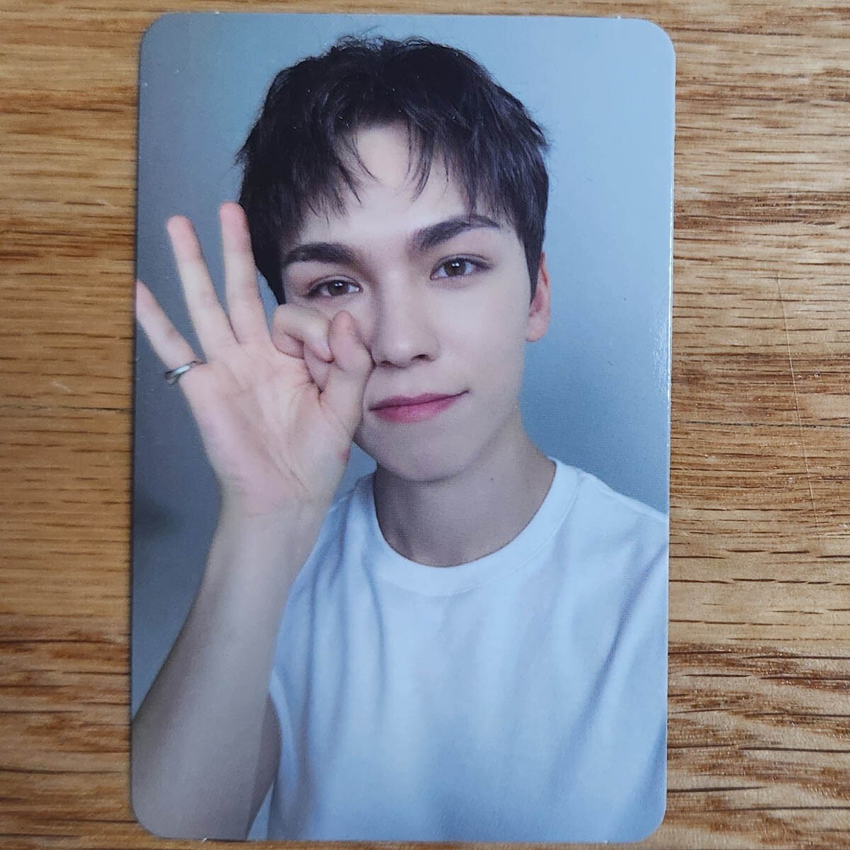 Vernon Official Photocard Seventeen The Best 17 Is Right Vernon Official Photocard Seventeen The Best 17 Is Right