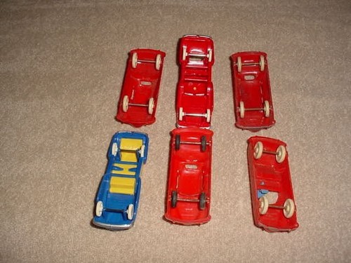6- Dimestore Dreams Deluxe + RENWAL Plastic 1:43 Scale CARS - Picture 3 of 6