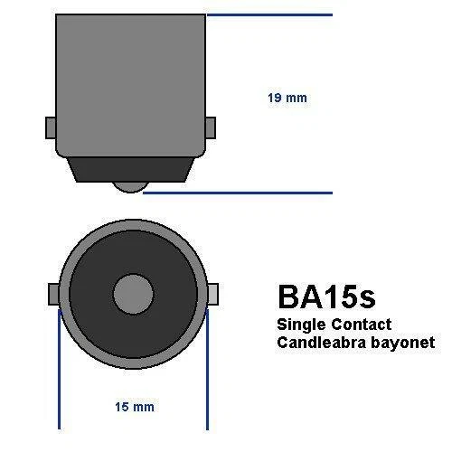 Halco JC20/2WW/BA15S/LED2 81100 LED JC 2.3W 3000K IP65 BA15S PROLED - Image 2 of 3