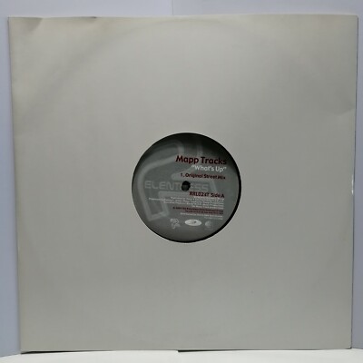 Mapp Tracks    What's Up / I Put It Down 12'' Vinyl UKG UK Garage Hip Hop 2003
