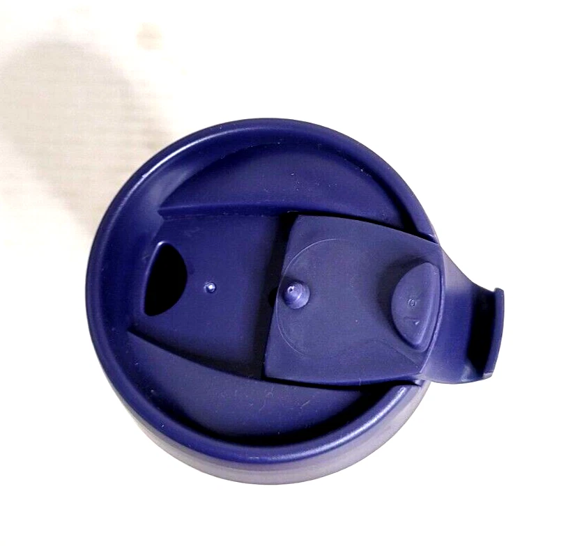 Taza de viaje Vera Bradley azul cachemira 16 OZ vaso aislado vaso envío rápido Foto 4 de 4