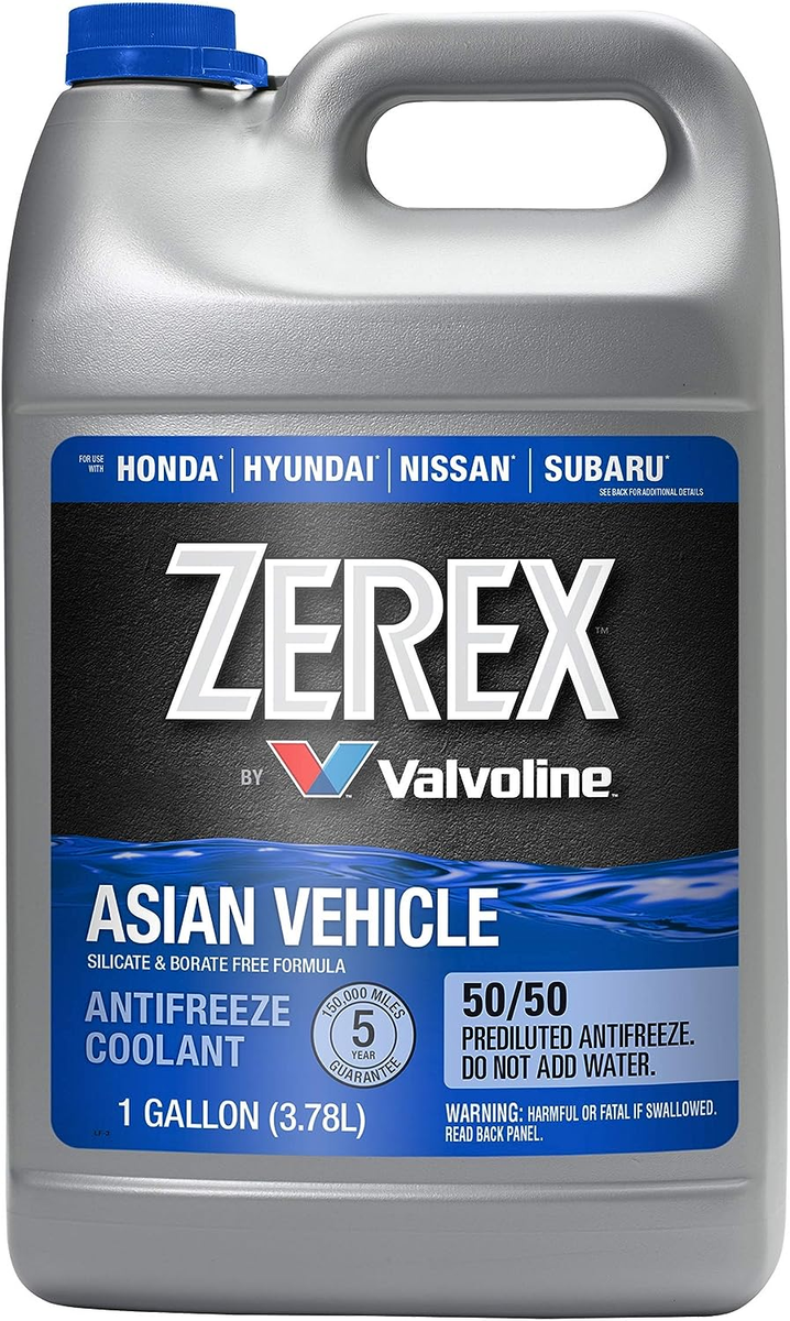 Zerex Asian Vehicle Antifreeze-Coolant for Honda & Acura 50/50 Pre