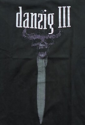 ORIGINAL DANZIG III HOW THE GODS KILL SHIRT XL GIANT ANVIL MISFITS 
