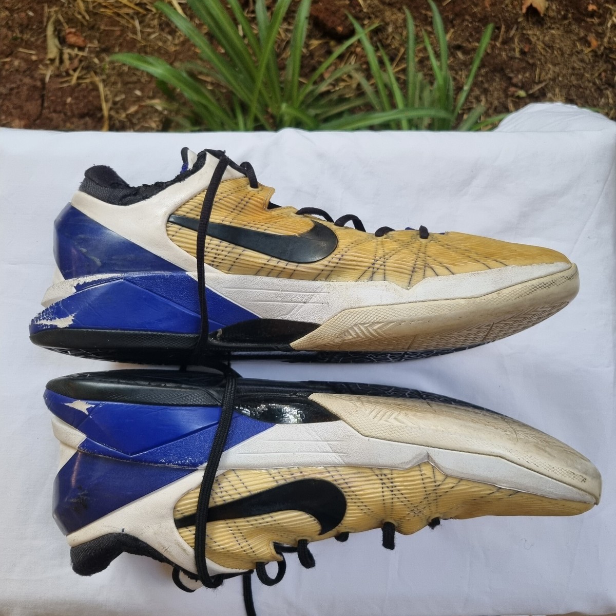 シューズ(男性用) NIKE ZOOM KOBE VII SYSTEM 11 2011 Nike Zoom Kobe 7 VII System Concord White 488244 100