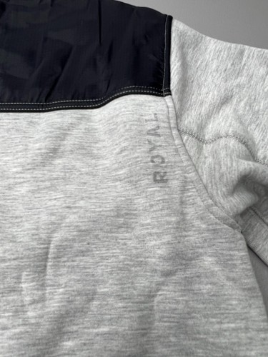 NEW Royal Robbins Men's Rocktown Hybrid Heather Grey Hoodie Full Zip Size M - Picture 11 of 11