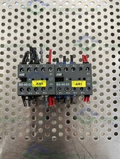 Lot of 2 - ABB B6-40-00 AC Contactor 12A, 300VAC