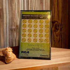 Elvis' Worldwide Gold Award Hits Parts 1 2 Cassette
