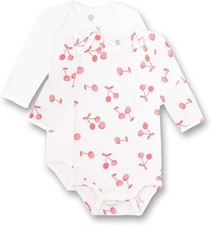 %% SANETTA DOPPELPACK LANGARMBODYS MÄDCHEN NEU GR.98 %%