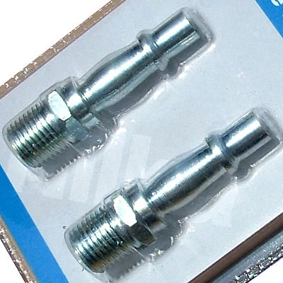 2 Hilka Air Hose Connectors Airline Bayonet Hose Connector with 1/4 bsp thread