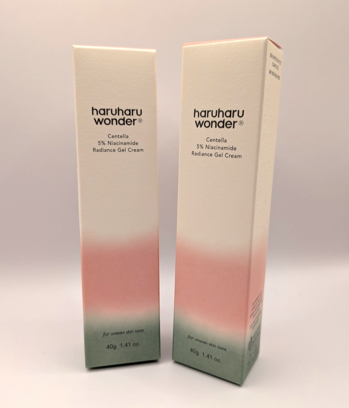 Haruharu Wonder Centella 5% Niacinamide Radiance Gel Cream Light Gel-Cream To Even Out Skin Tone 40 G - Image 3