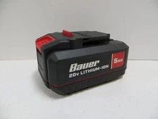 Bauer Hypermax 1907C-B 20V 5Ah Lithium-Ion Battery - Black new open box