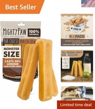 Yak Cheese Dog Chews - All-Natural Treats for Dogs - High Protein Treat with ...