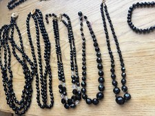 lot of black swarovski Jewelry 