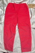 Hannah Kate NWT Pink Orange Parker Pants Corduroy Sz 6
