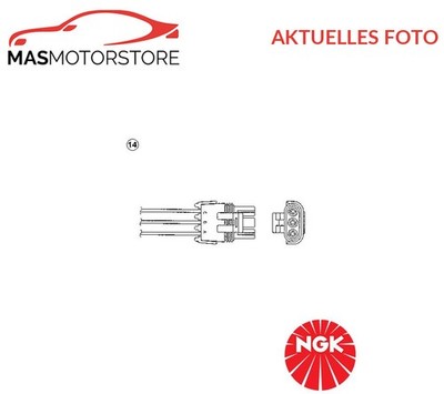LAMBDASONDE LAMDASONDE LINKS NGK 91204 P NEU OE QUALITÄT