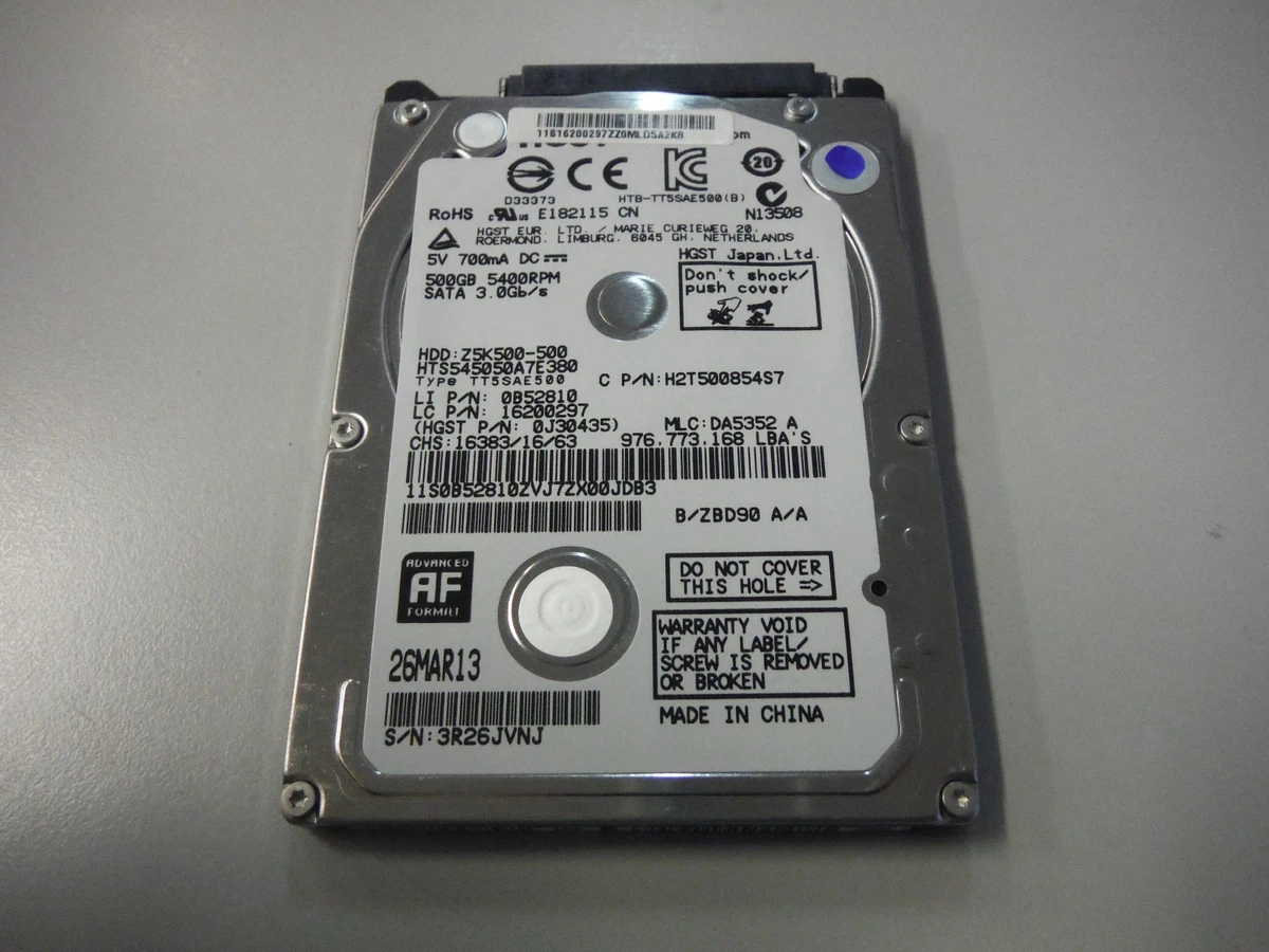 Hitachi 500GB Computer Internal Hard Disk Drives for Sale - eBay