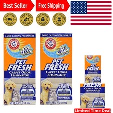 Pet Fresh Carpet Odor Eliminator - 18oz Dual Pack with Long-Lasting Freshness