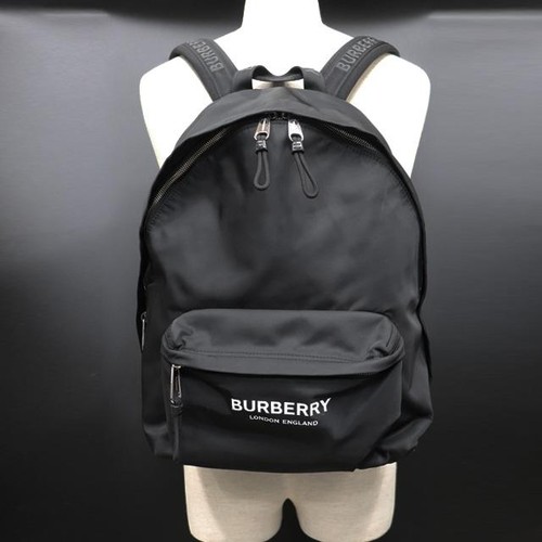 BURBERRY Bag: Nylon Backpack 8021084 Black W30.5H42.5D14.5cm w/o accessories;
