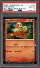 Pokemon TCG SV Paldea Evolved Blister Pack #024 Growlithe Cosmos PSA 10 Low Pop