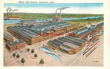 OH, Hamilton, Ohio, Niles Tool Works Factory Buildings, Kraemer Art Co No 11184