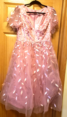 green emerald velvet dress Dusty Rose Pink Long Lace Formal Dress with Sleeves Dusty Rose / 10