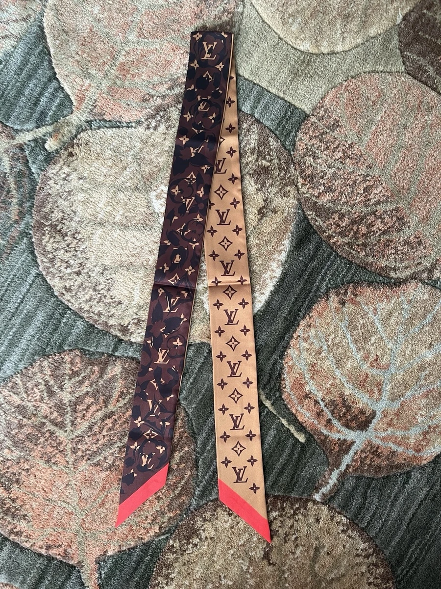 25+ Louis Vuitton Brown Silk Scarves & Wraps for Women for sale