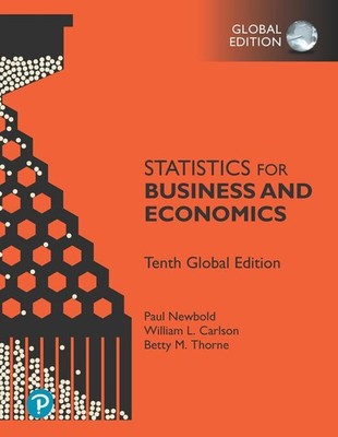 Statistics for Business and Economics, Global Edition Paul Newbold