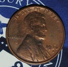 1926-S Lincoln Wheat Cent - F DET{{{D303