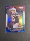 2025 Panini Prizm 165 Drake Maye Red White & Blue Prizm New England Patriots