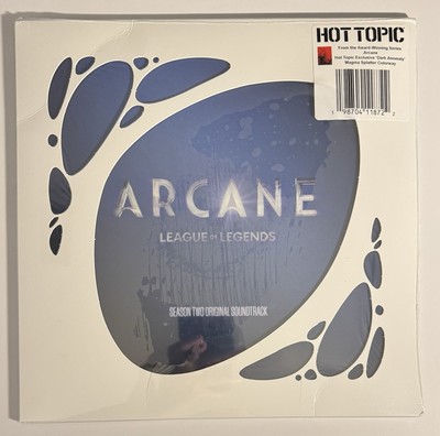 SEE PICTURES Arcane Season 2 Dark Anomaly Vinyl LP Hot Topic Exclusive New