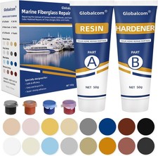Fiberglass Boat Repair Kit, Gel Coat Repair Kit for Boats