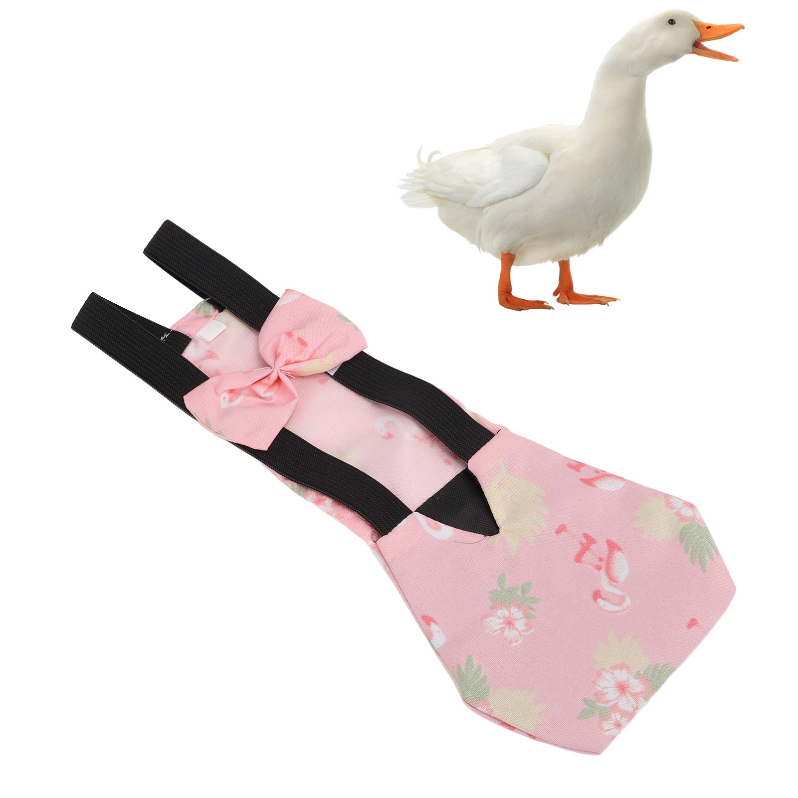New Pet Duck Diapers Breathable Reusable Waterproof Nylon Buckle Poultry Diaper