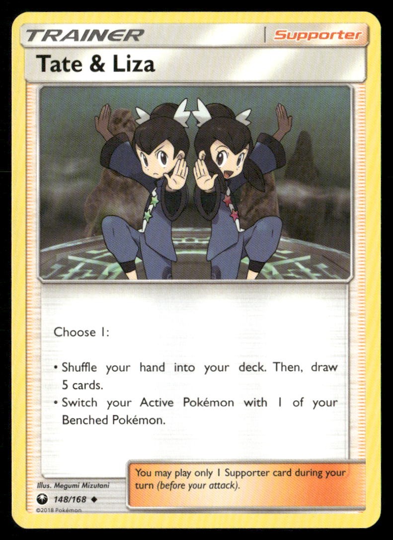 Tate & Liza 148/168 Uncommon Celestial Storm Pokemon Near Mint