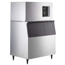 Hoshizaki IM-500SAB 44" Air Cooled Regular Cube Ice Machine with Stainless Steel