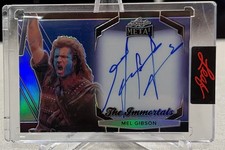 Mel Gibson 2025 Leaf Metal Pop Century The Immortals On-Card Autograph 65/100