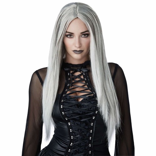 Gothic Matriarch Witch Devil Vampire Sorceress Enchantress Womens Costume Wig