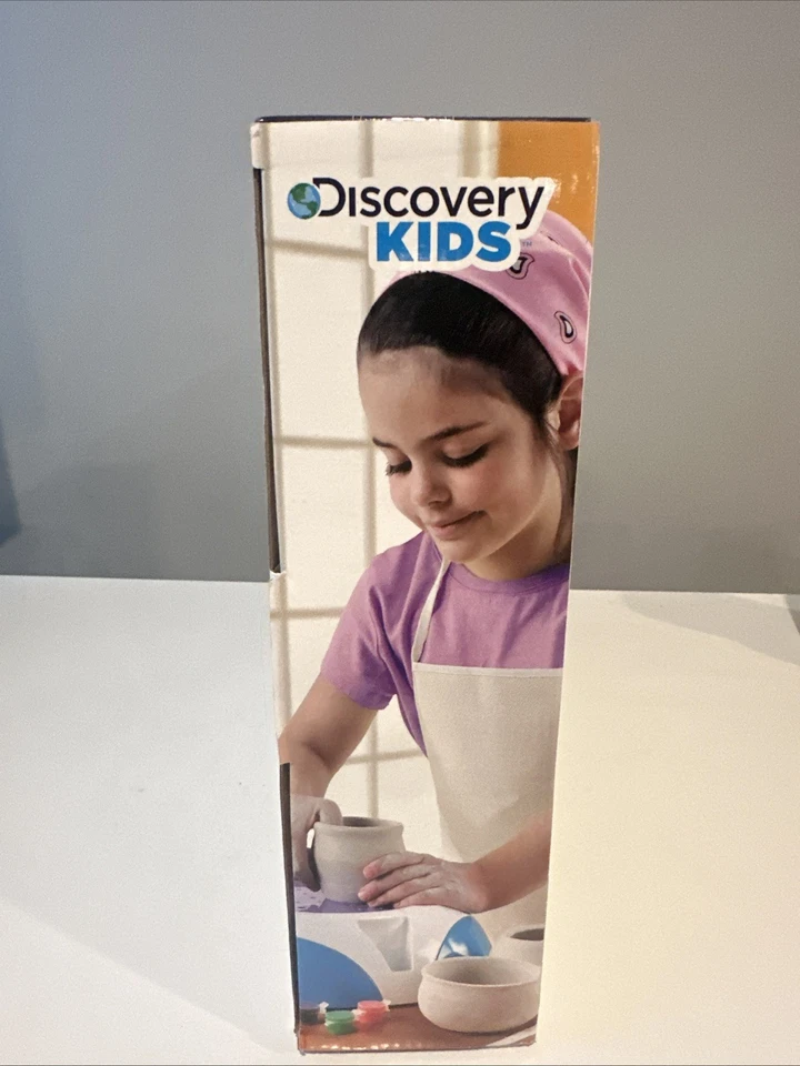 Roda de cerâmica motorizada Discovery Kids com pedal escultura artesanal - Nova em folha - Imagem 2 de 3