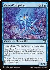 Omni-Changeling NM MTG Lorwyn Eclipsed [ECL] Uncommon Blue Shapeshifter Regular