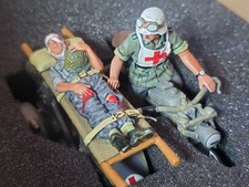 King & Country WS097 Medic Evac Motorcycle Medical Sidecar (RETIRED)